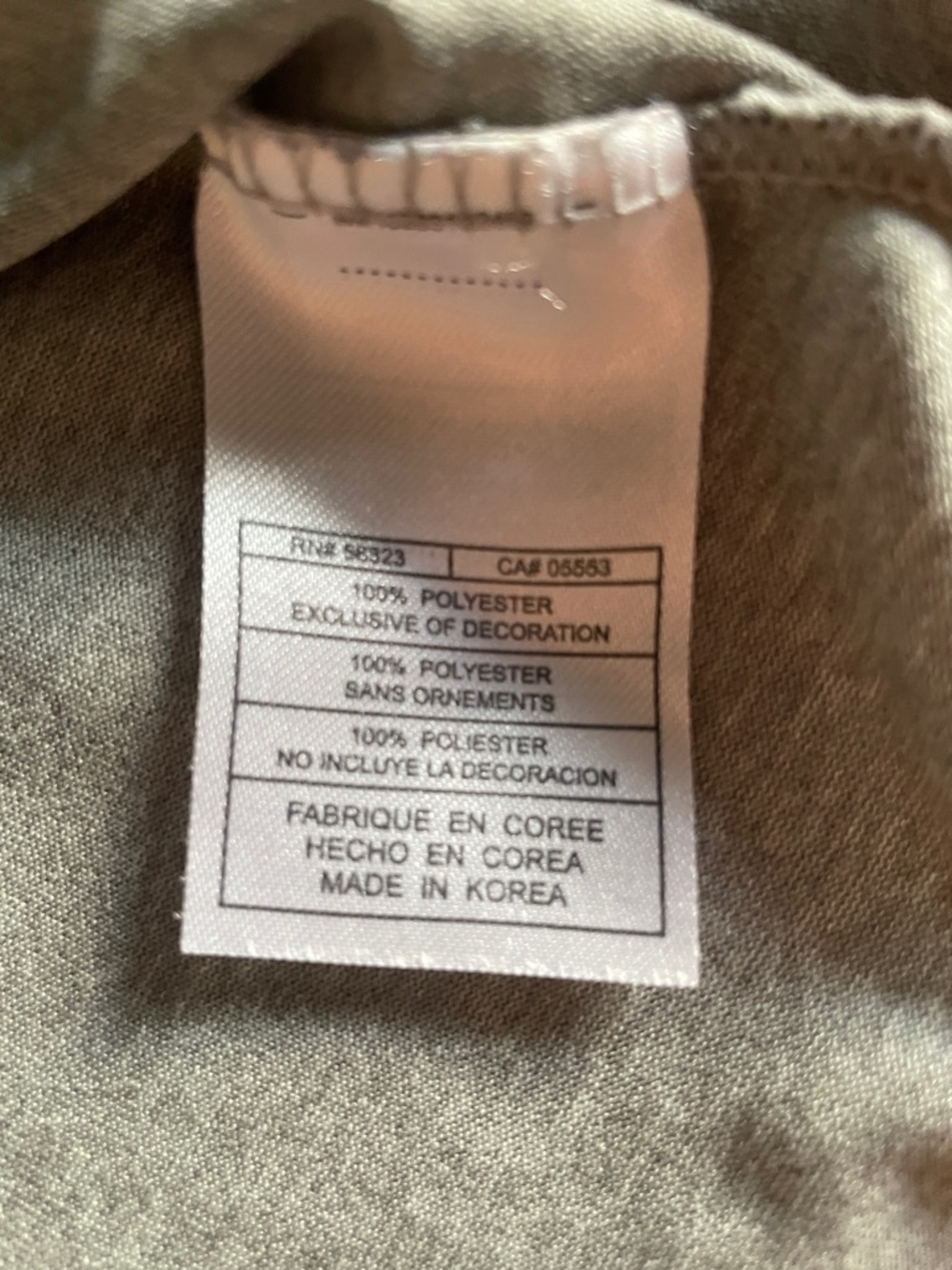 Nike Gray Women Athletic Tee with Detroit Tigers Old English D - Picture 3 of 10